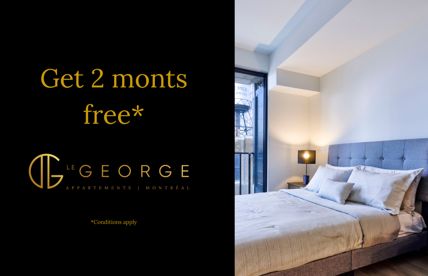 Le George - 2 months free